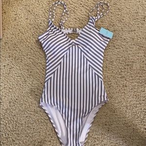 Striped One Piece